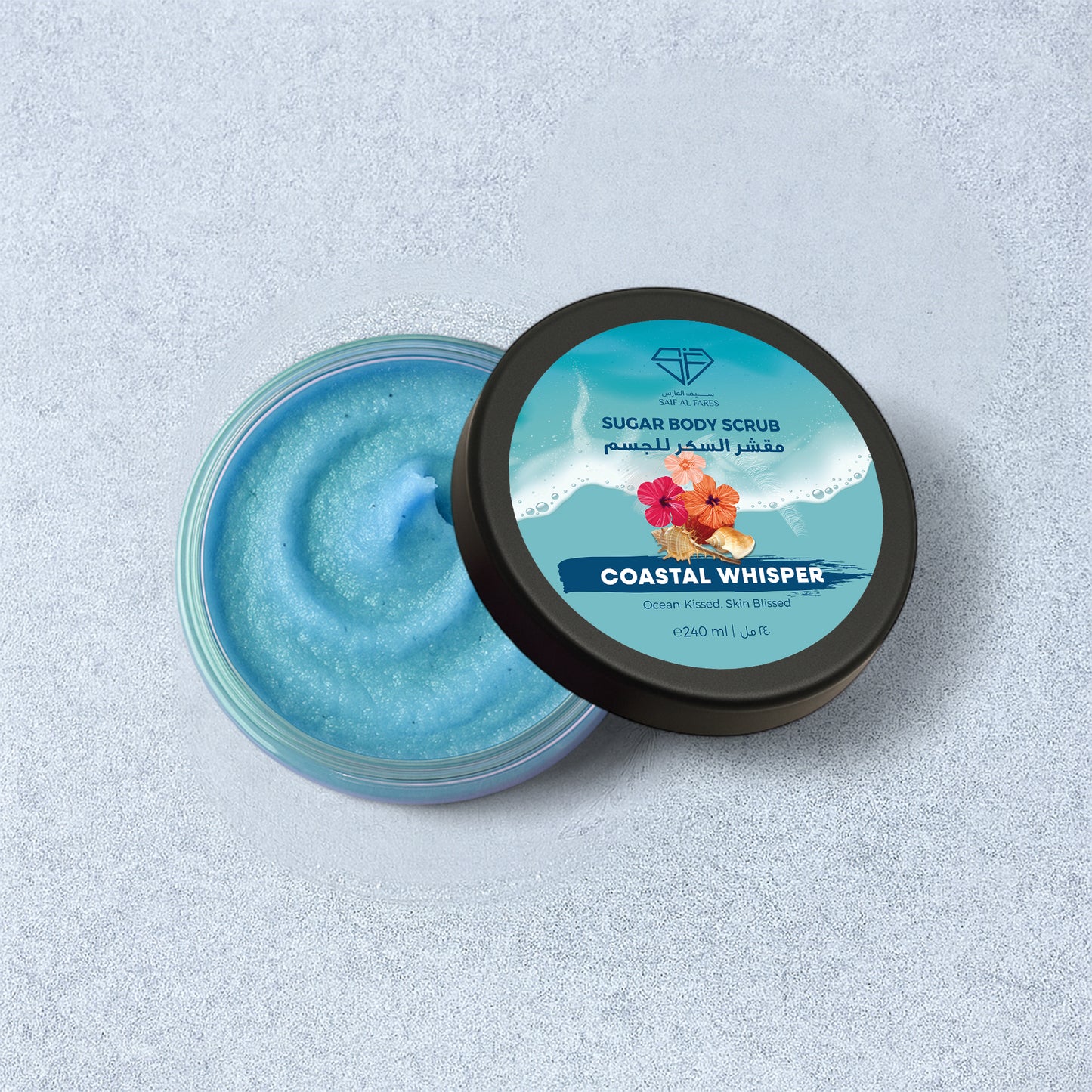 SUGAR BODY SCRUB COASTAL WHISPER 240ml