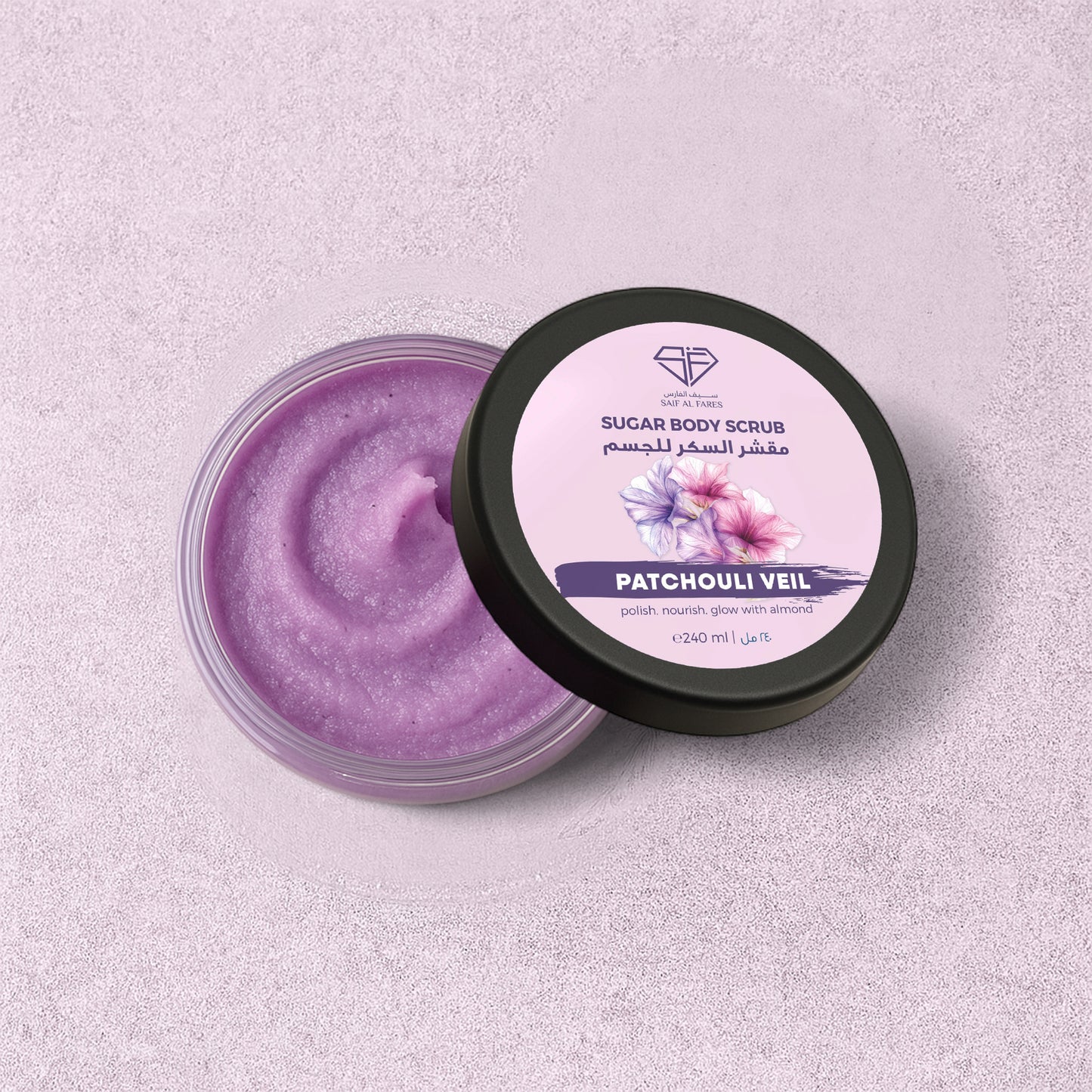 SUGAR BODY SCRUB PATCHOULI VIEL 240ml