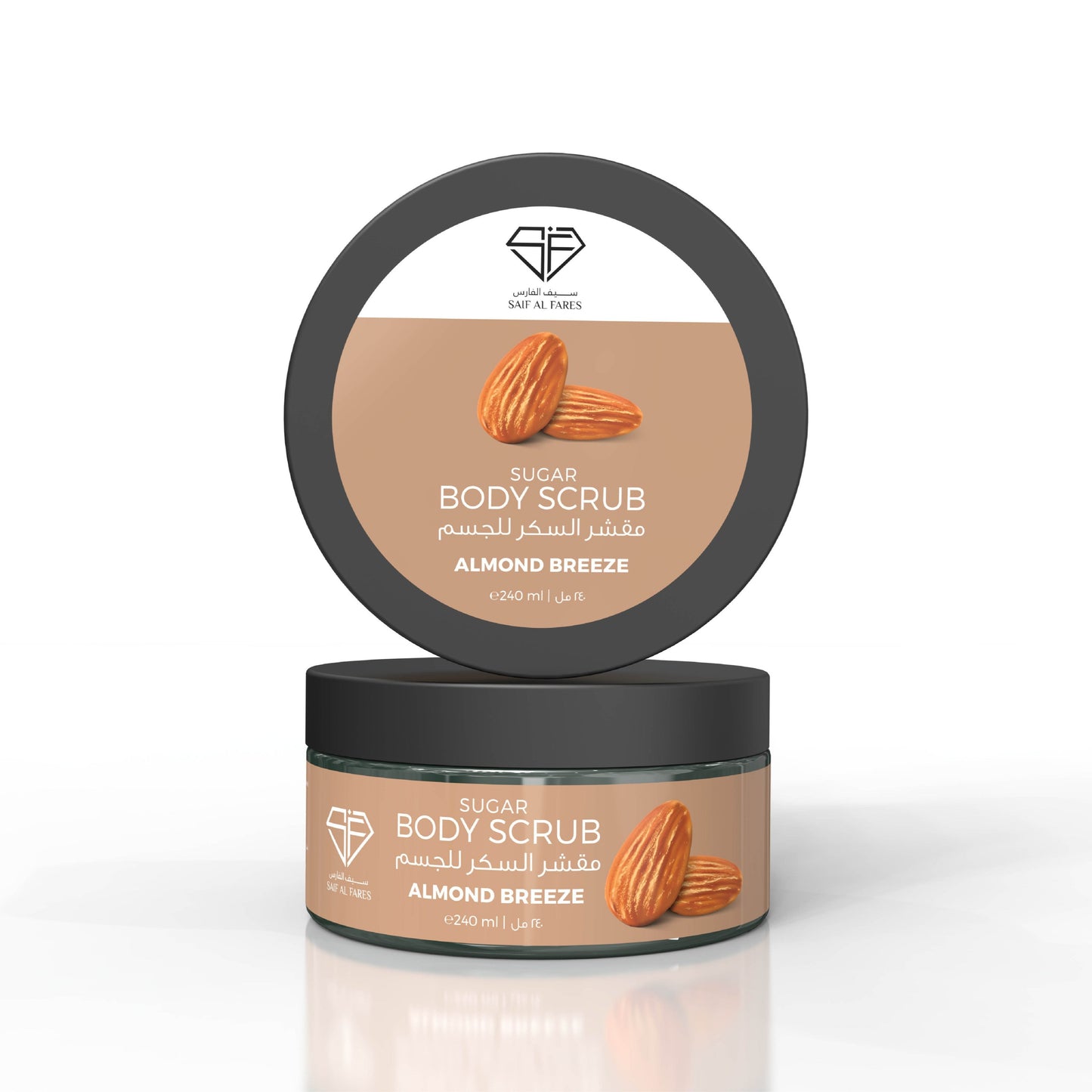 SUGAR BODY SCRUB ALMOND BREEZE 240ML