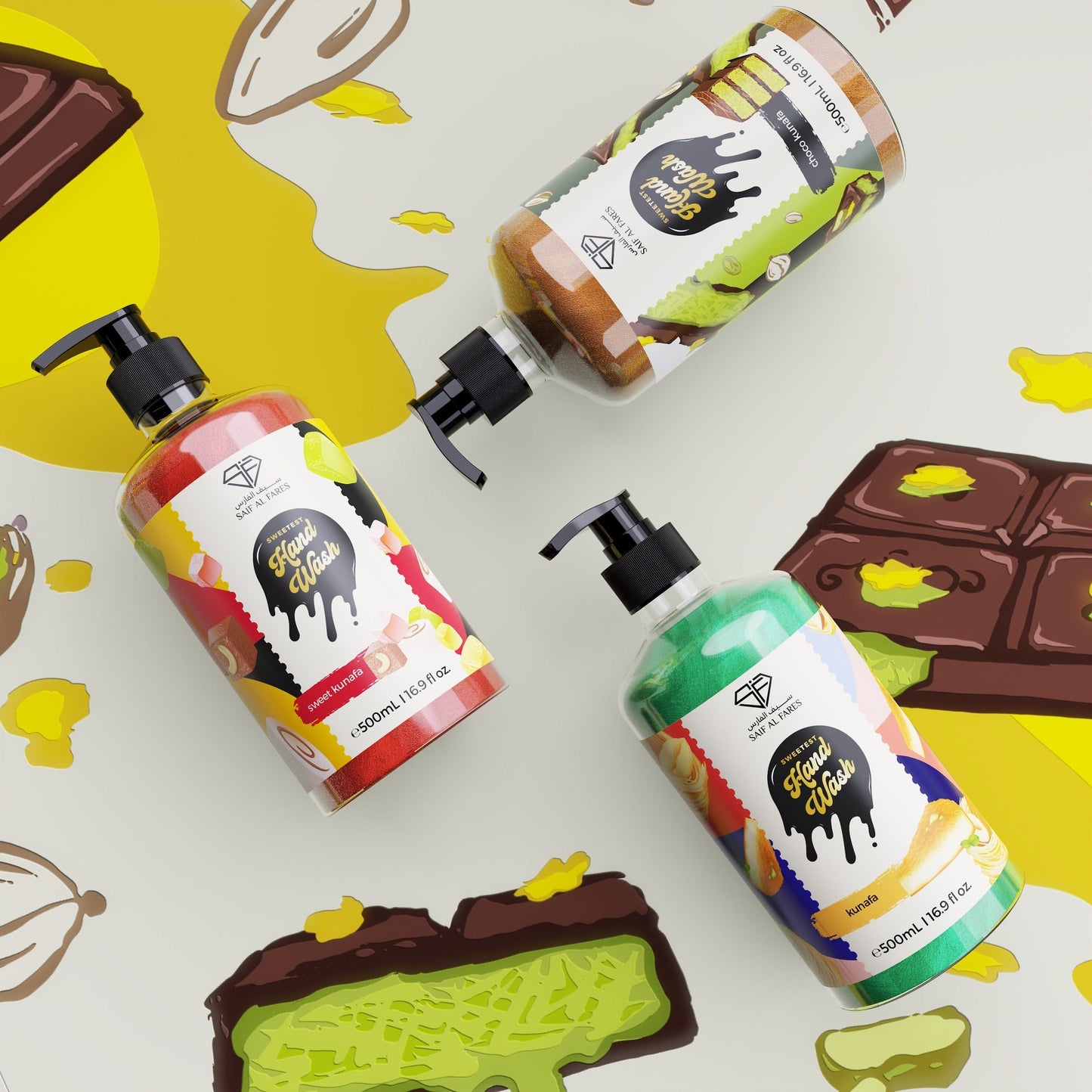 Kunafa Handwash Experience SAIF AL FARES PERFUMES