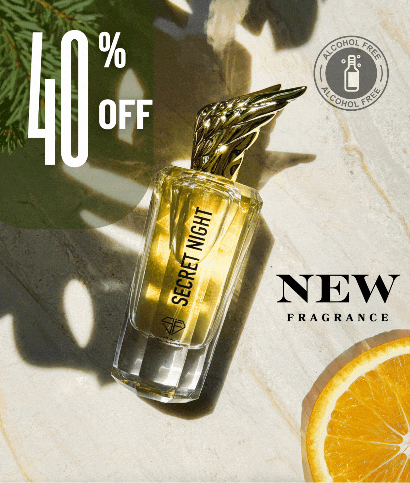 Secret Night and DARK GROVE Perfume Bundle Perfume SAIF AL FARES PERFUMES