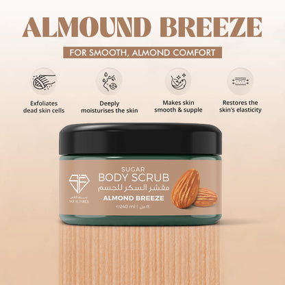 SUGAR BODY SCRUB ALMOND BREEZE 240ML
