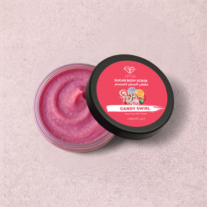 SUGAR BODY SCRUB CANDY SWIRL 240ml