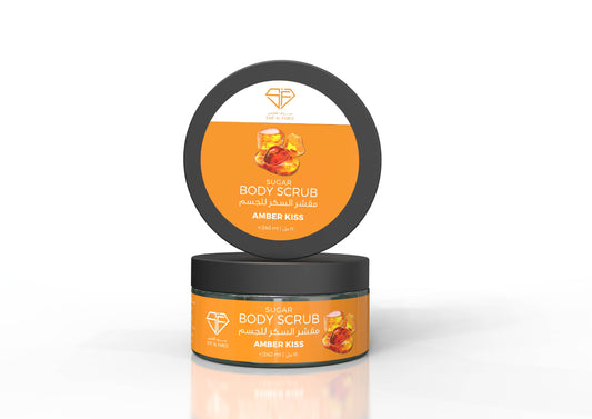 SUGAR BODY SCRUB AMBER KISS 240ml