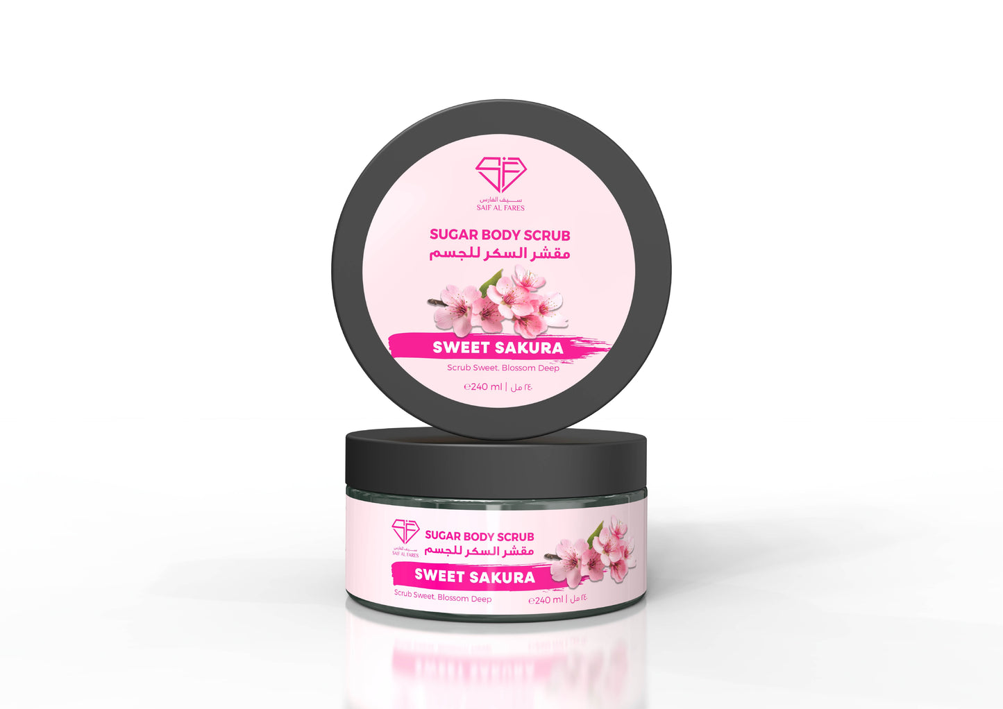 SUGAR BODY SCRUB SWEET SAKURA 240ml