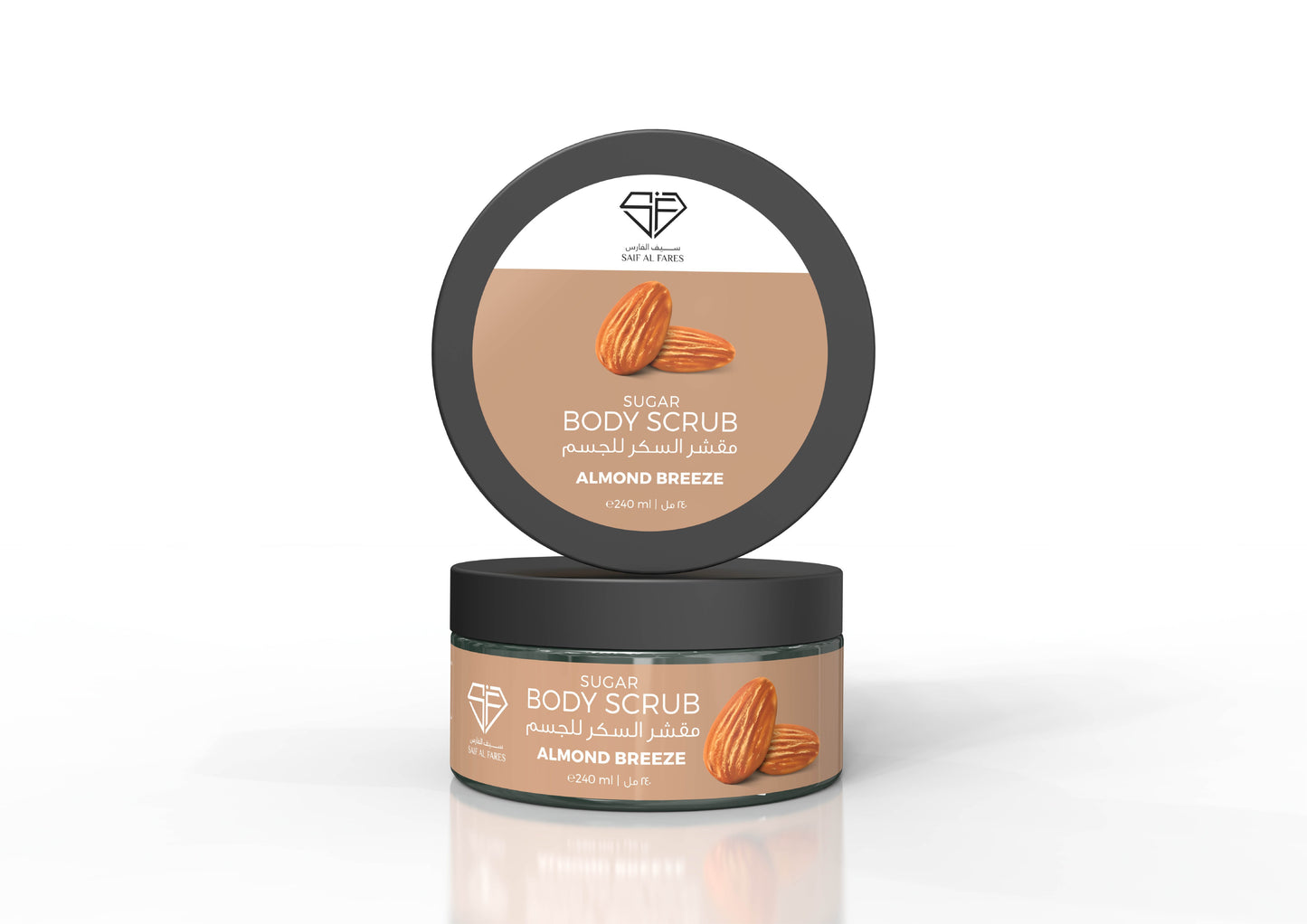 SUGAR BODY SCRUB ALMOND BREEZE 240ML