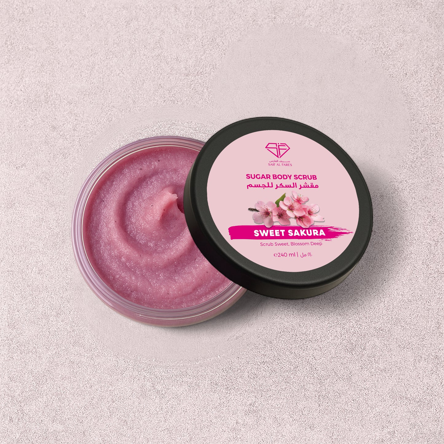 SUGAR BODY SCRUB SWEET SAKURA 240ml