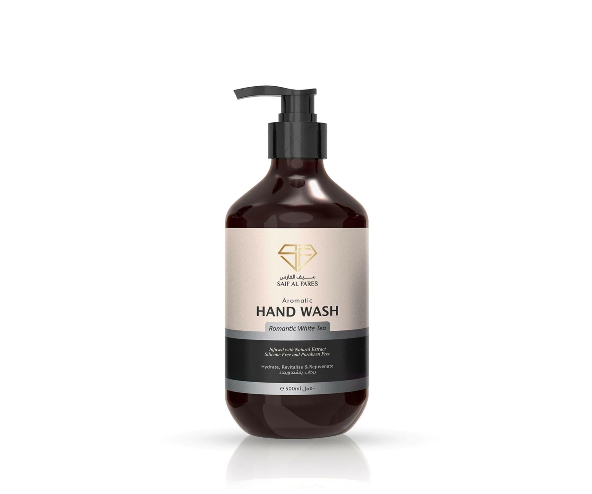 AROMATIC HAND WASH ROMANTIC WHITE TEA 500ML Saif-Al-Fares