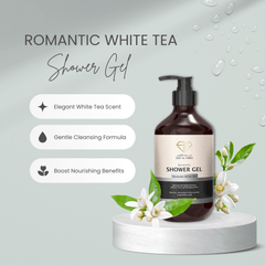 AROMATIC SHOWER GEL ROMANTIC WHITE TEA 500ML Saif-Al-Fares