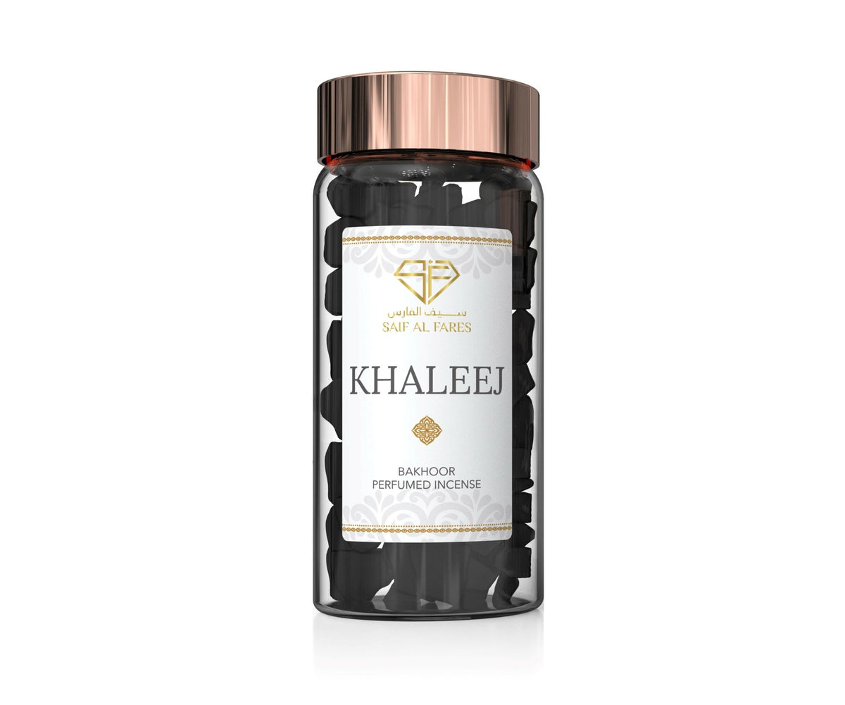 BAKHOOR KHALEEJ 140 GM - SAIF AL FARES PERFUMES