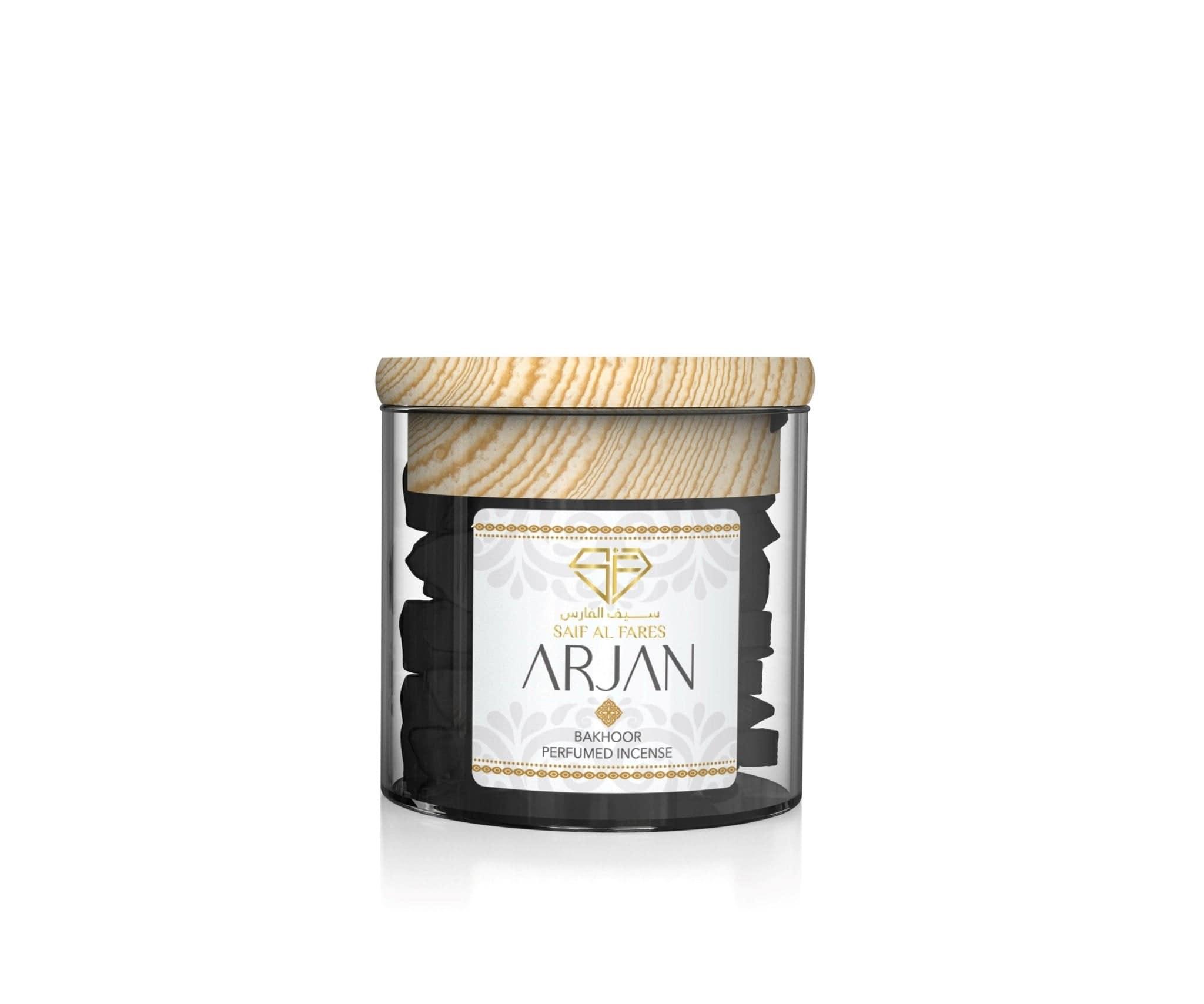 BAKHOOR PERFUMED INCENSE ARJAN 50G Saif-Al-Fares