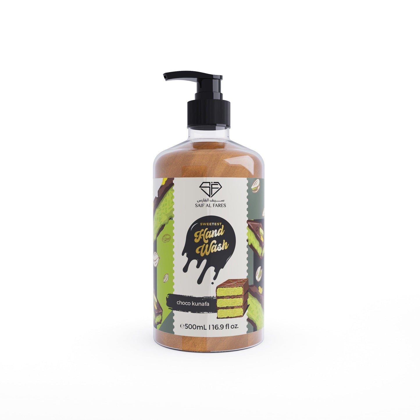 Choco Kunafa - Sweetest Handwash - 500ml Saif-Al-Fares