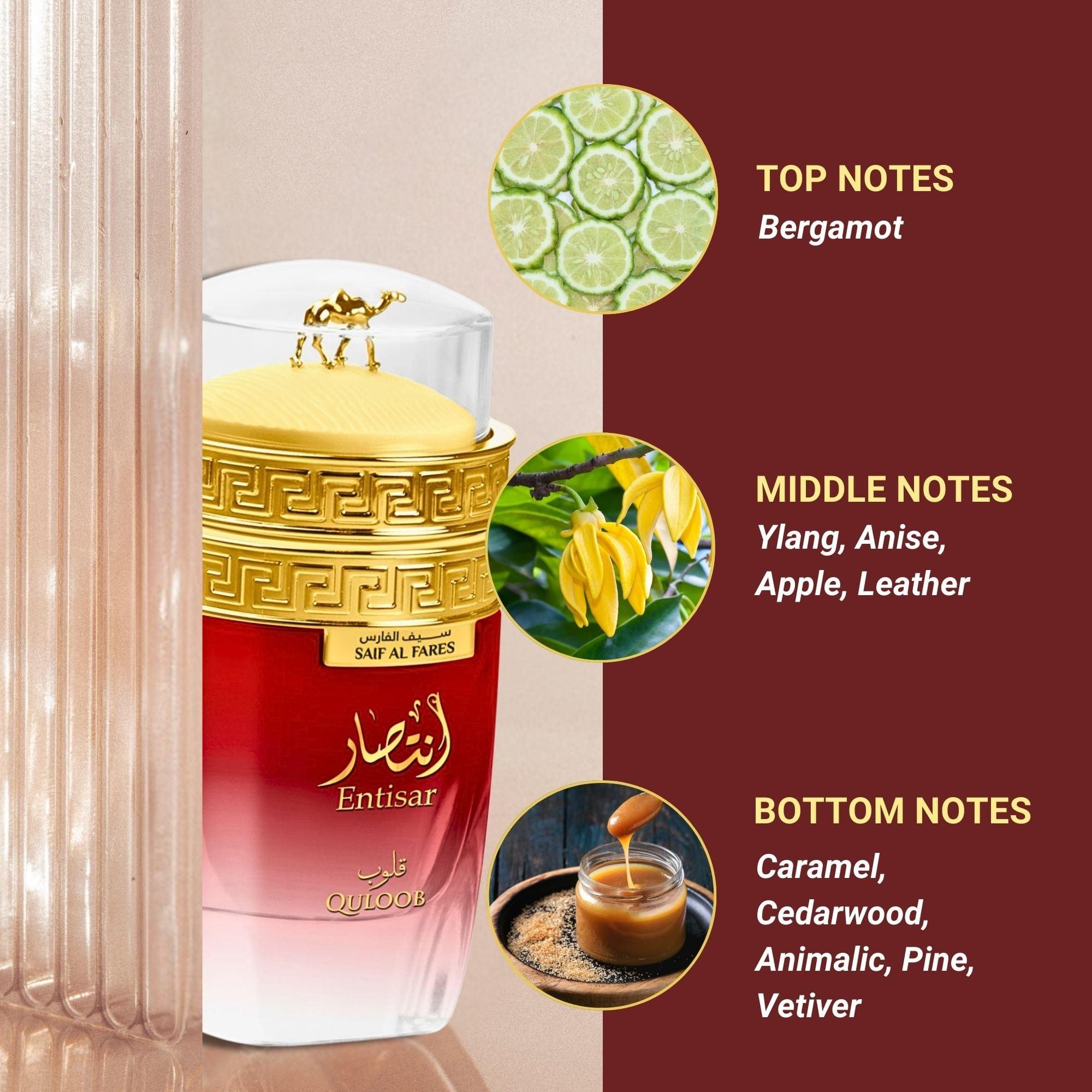 ENTISAR QULOOB 100ML Perfume Saif-Al-Fares