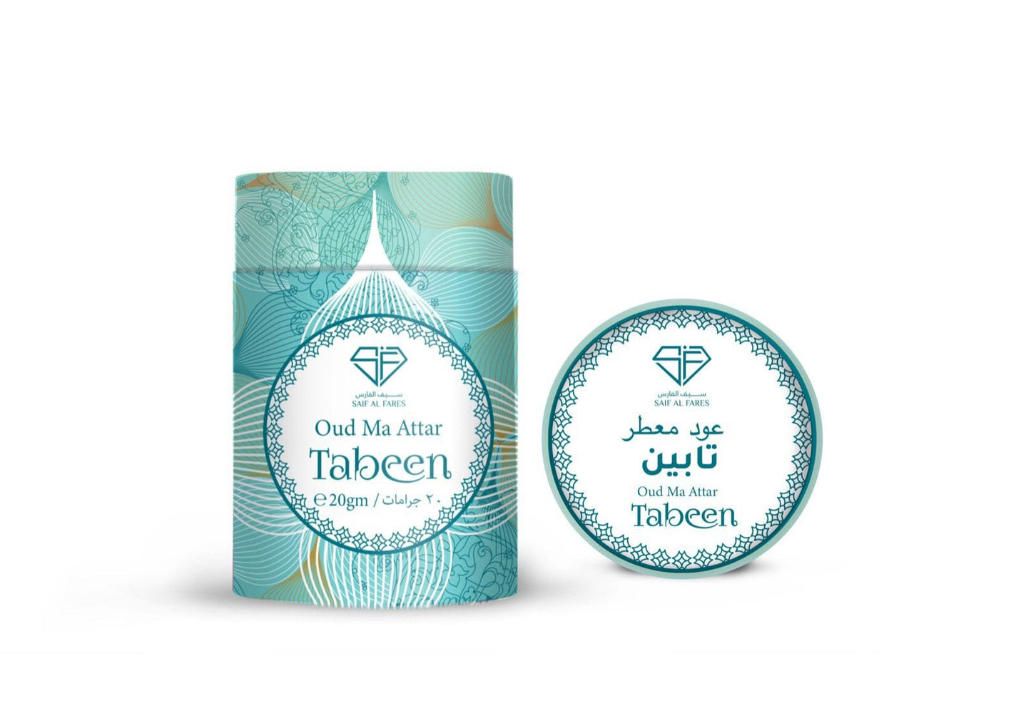OUD MA ATTAR TABEEN 20 GM Saif-Al-Fares