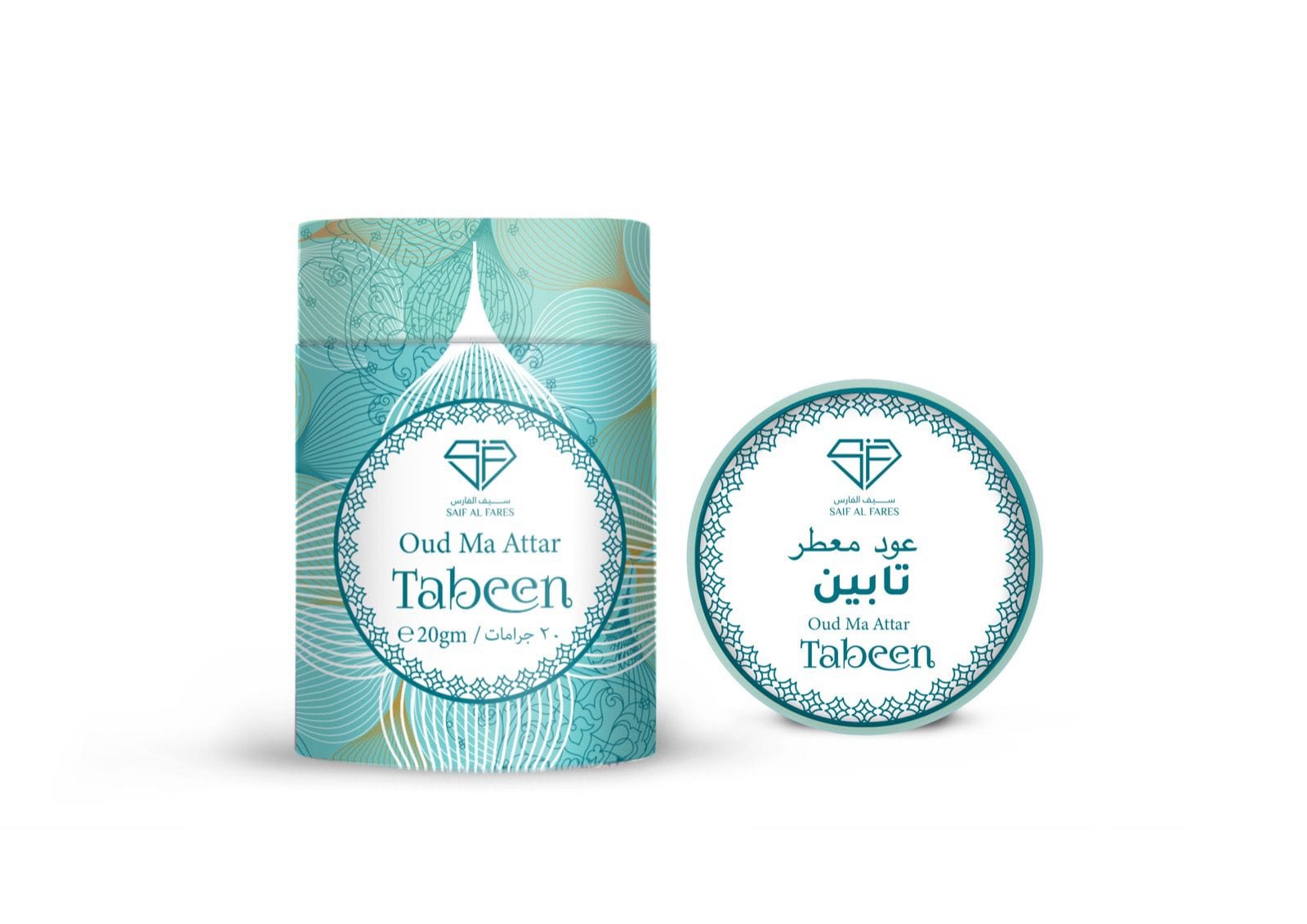 OUD MA ATTAR TABEEN 20 GM Saif-Al-Fares