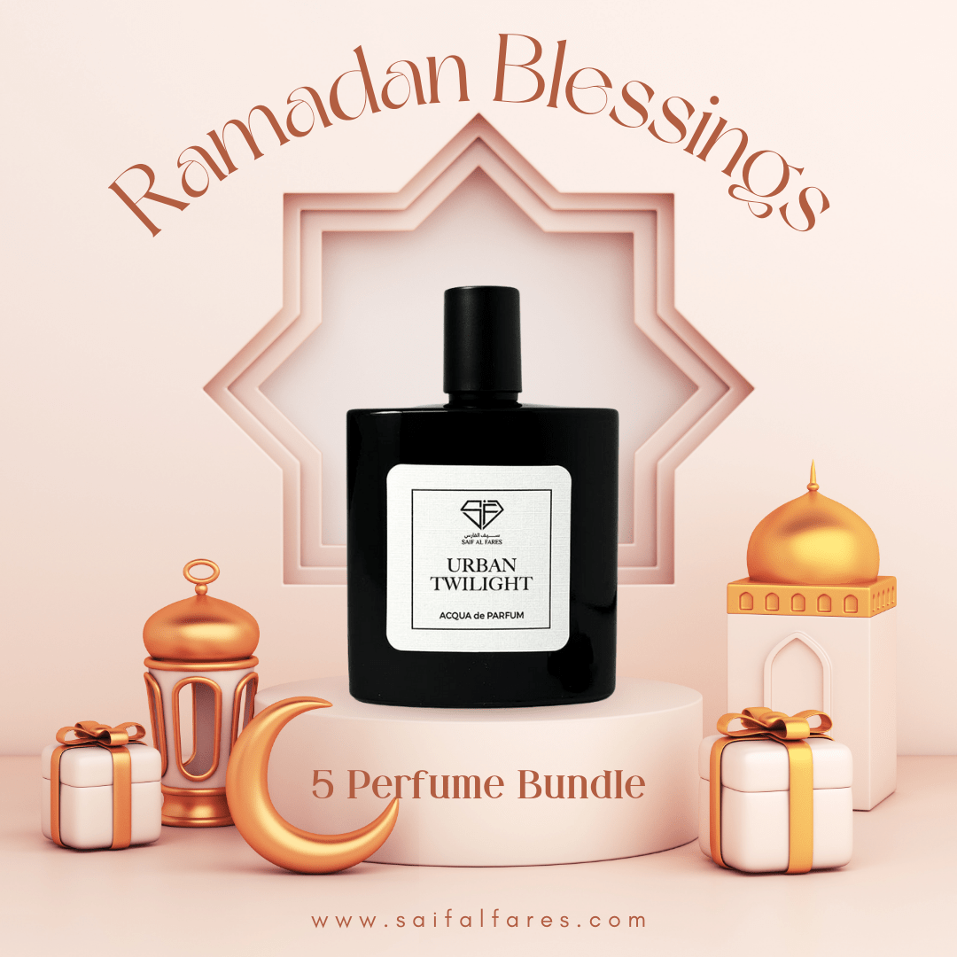 Ramadan Blessings Collection – 5 Perfume Bundle Gift Set Bundle SAIF AL FARES PERFUMES