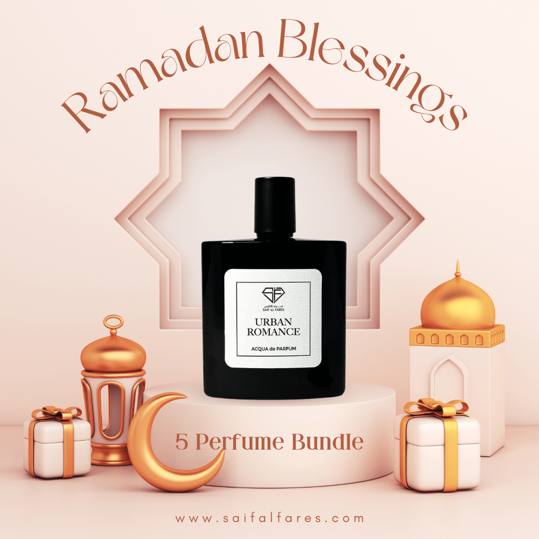 Ramadan Blessings Collection – 5 Perfume Bundle Gift Set Bundle SAIF AL FARES PERFUMES