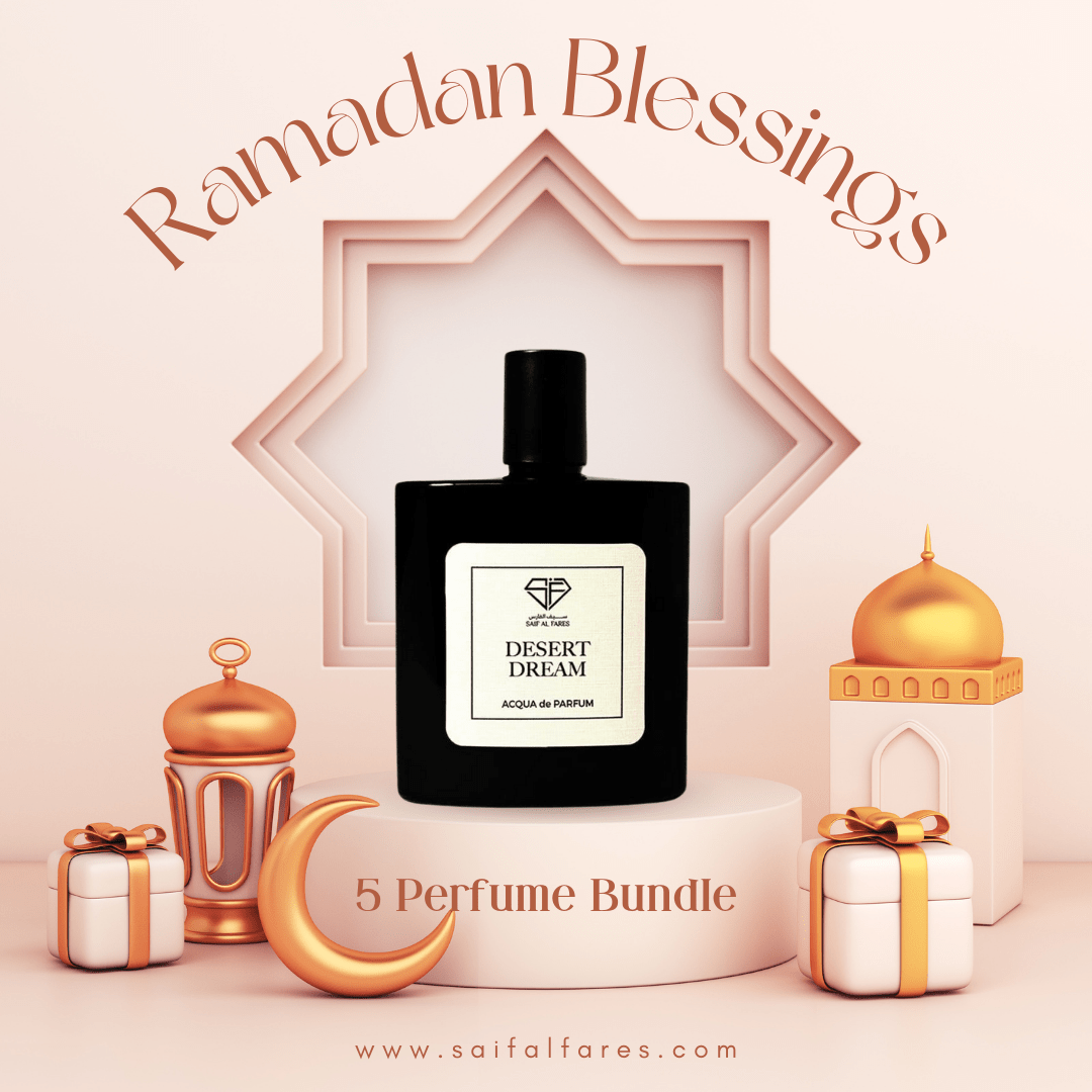 Ramadan Blessings Collection – 5 Perfume Bundle Gift Set Bundle SAIF AL FARES PERFUMES