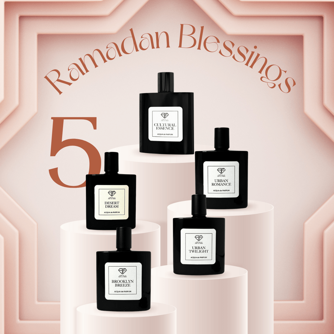 Ramadan Blessings Collection – 5 Perfume Bundle Gift Set Bundle SAIF AL FARES PERFUMES