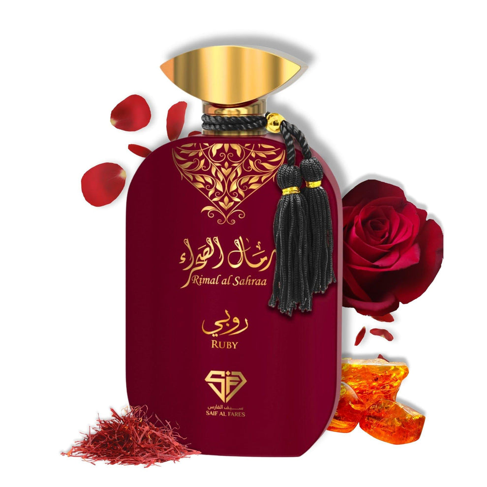 RIMAL AL SAHRAA RUBY 100ML – SAIF AL FARES PERFUMES