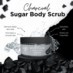 SUGAR BODY SCRUB CHARCOAL 240GM Saif-Al-Fares