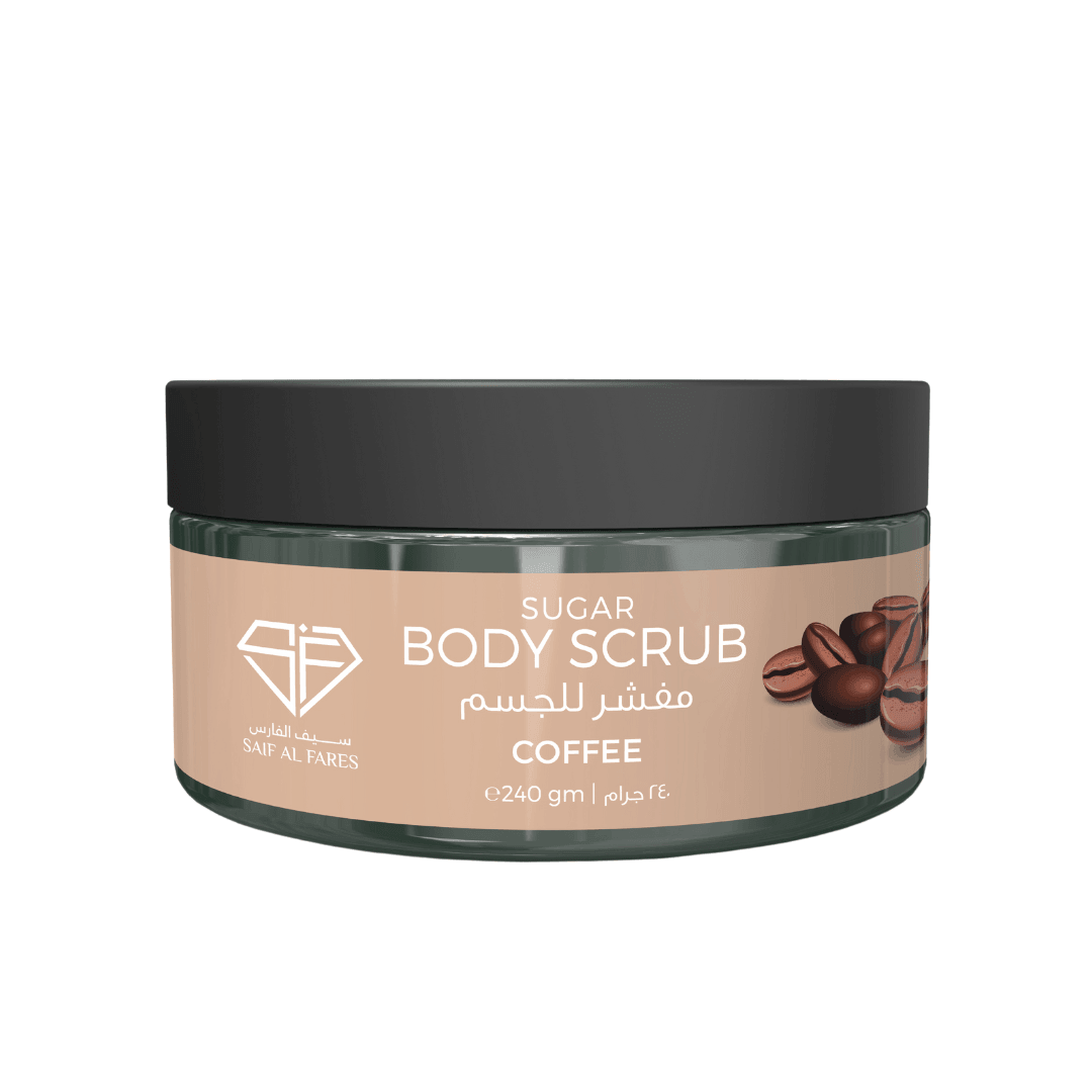 SUGAR BODY SCRUB COFFEE 240GM Saif-Al-Fares