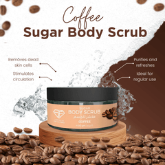 SUGAR BODY SCRUB COFFEE 240GM Saif-Al-Fares