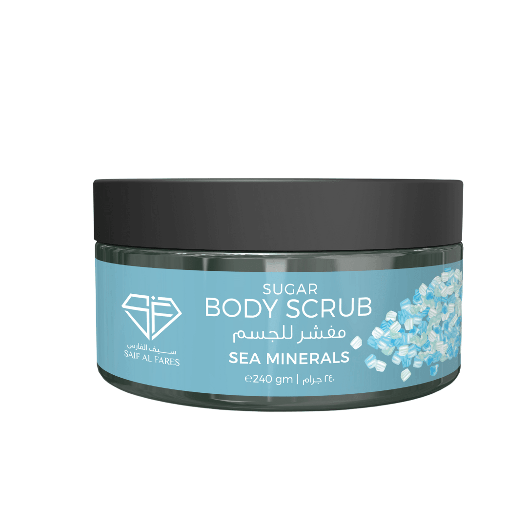 SUGAR BODY SCRUB SEA MINERALS 240GM Saif-Al-Fares