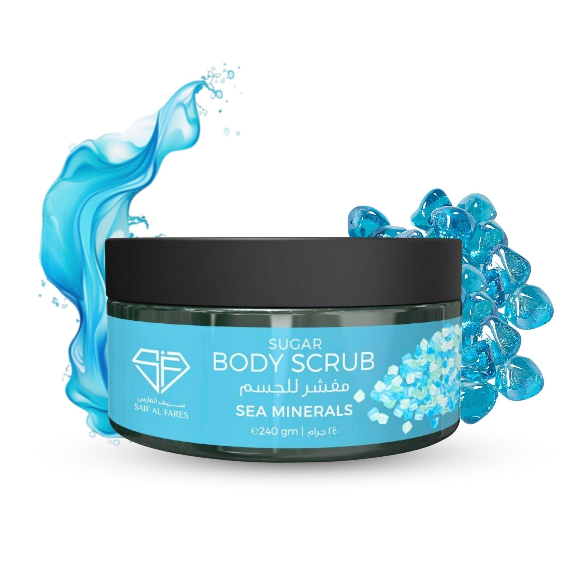 SUGAR BODY SCRUB SEA MINERALS 240GM Saif-Al-Fares