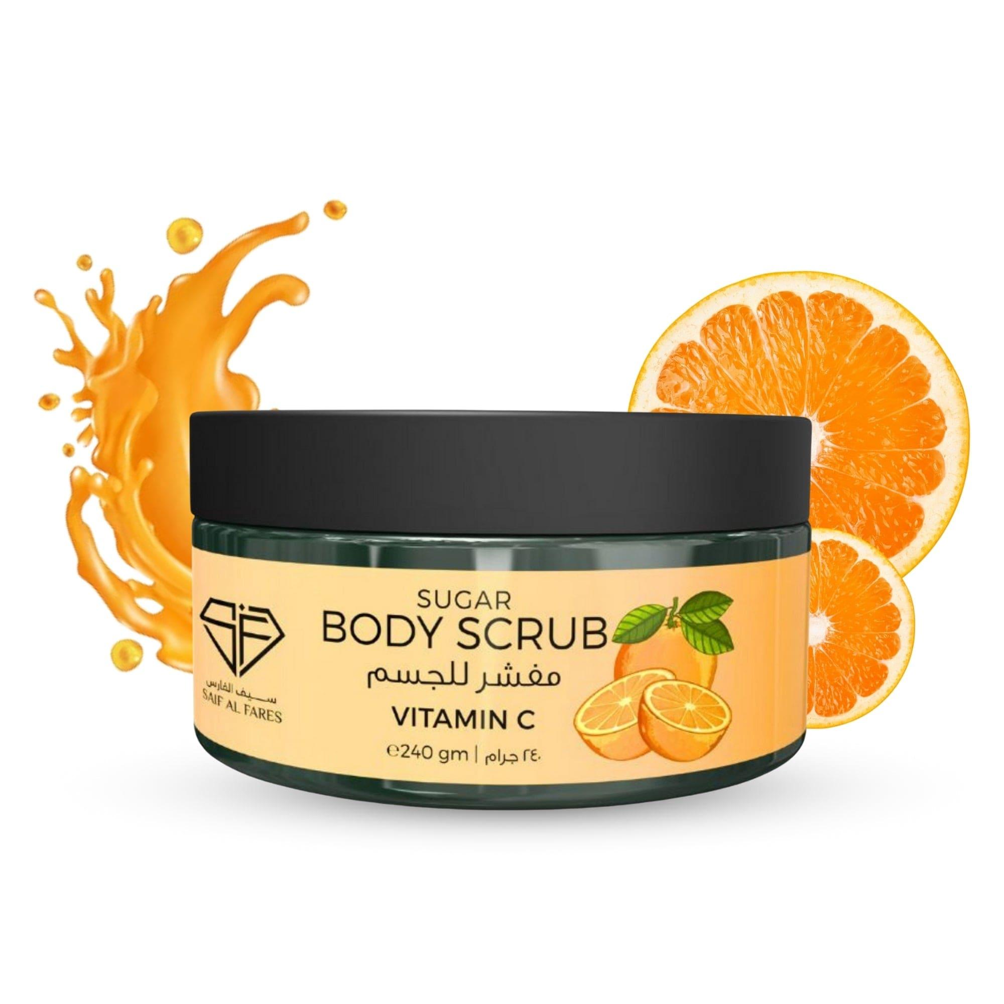 SUGAR BODY SCRUB VITAMIN C 240GM Saif-Al-Fares