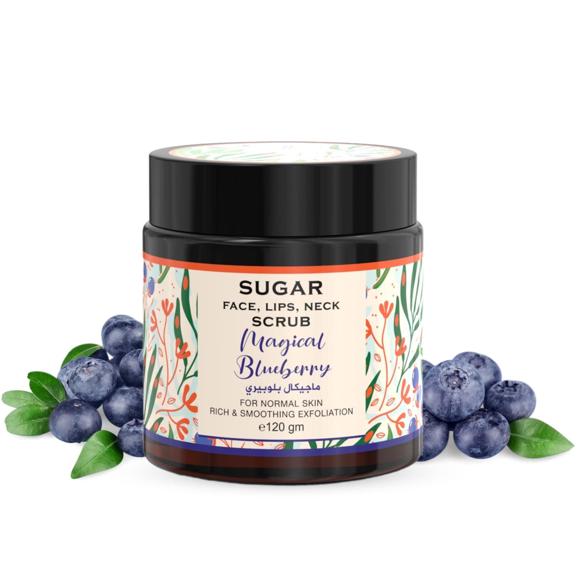 SUGAR SCRUB MAGICAL BLUEBERRY 120GM Saif-Al-Fares