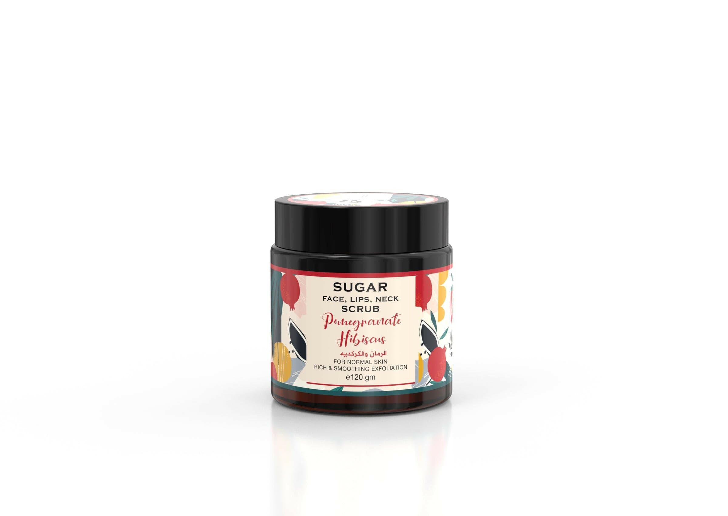 SUGAR SCRUB POMEGRANATE HIBISCUS 120GM Saif-Al-Fares