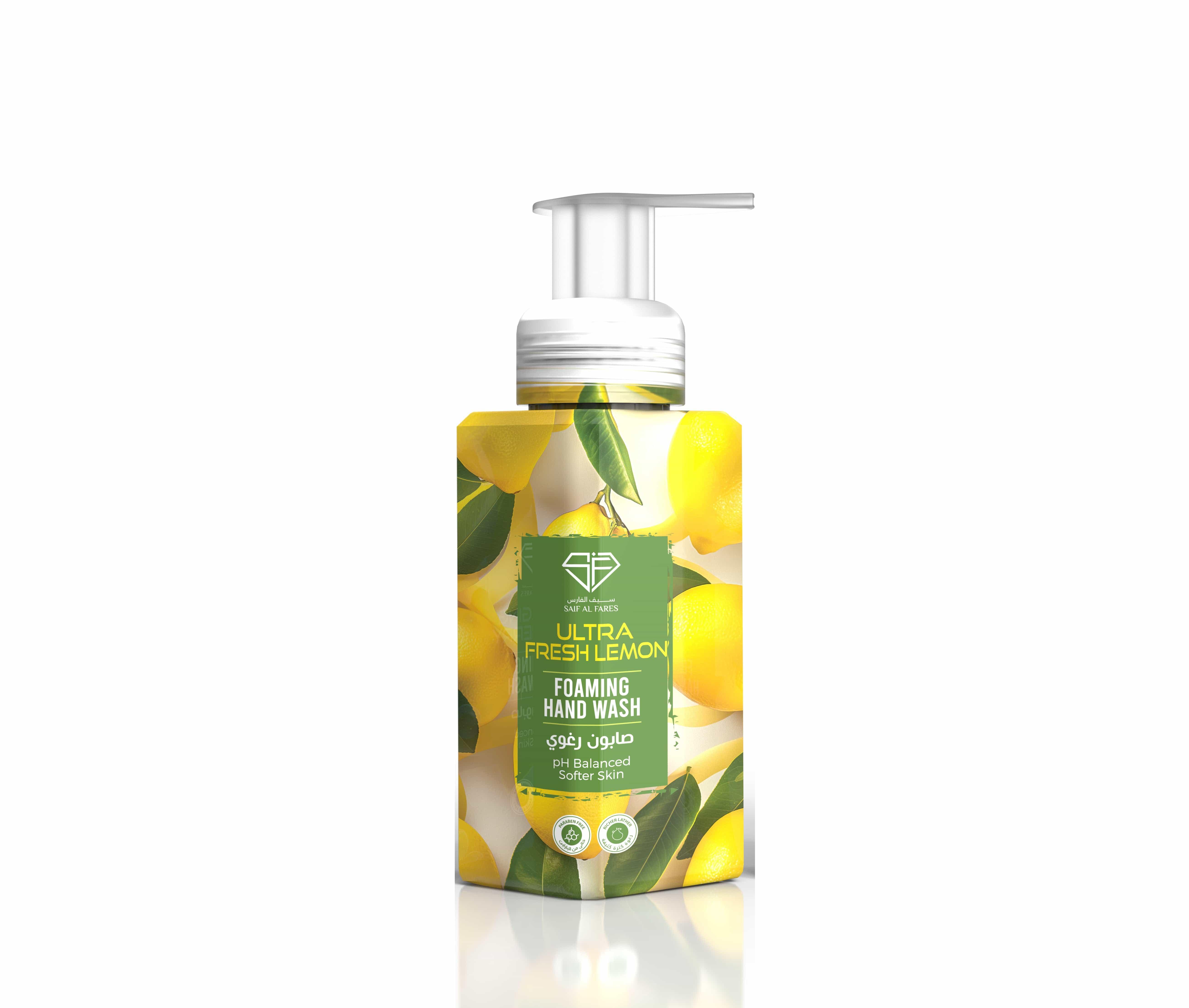 ULTRA FRESH LEMON - FOAMING HANDWASH - 250ml Saif-Al-Fares