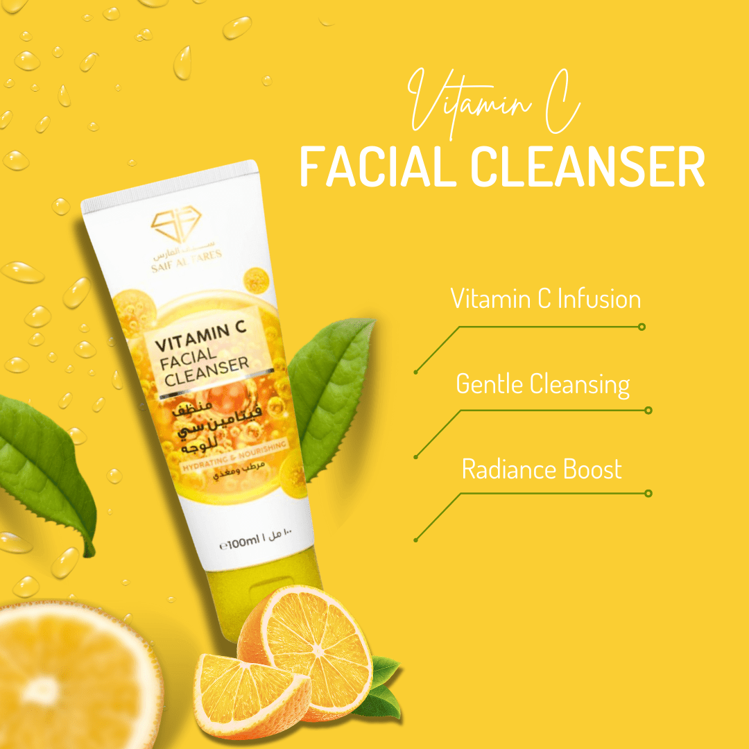 Vitamin C Hydrating And Nourishing Facial Cleanser Saif-Al-Fares